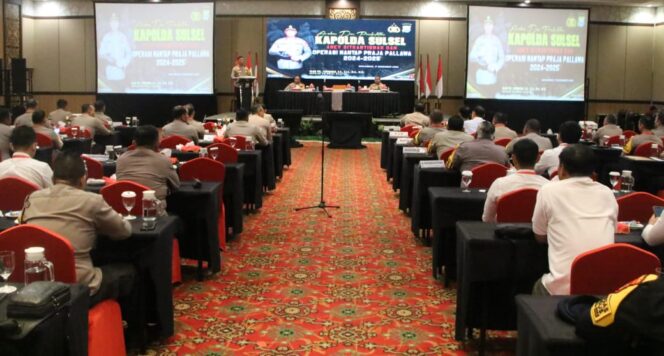 
Pimpin Rapat Anev Pilkada 2024 Kapolda Lega, Sulsel Peringkat ke-33 Indeks Kerawanan Rendah